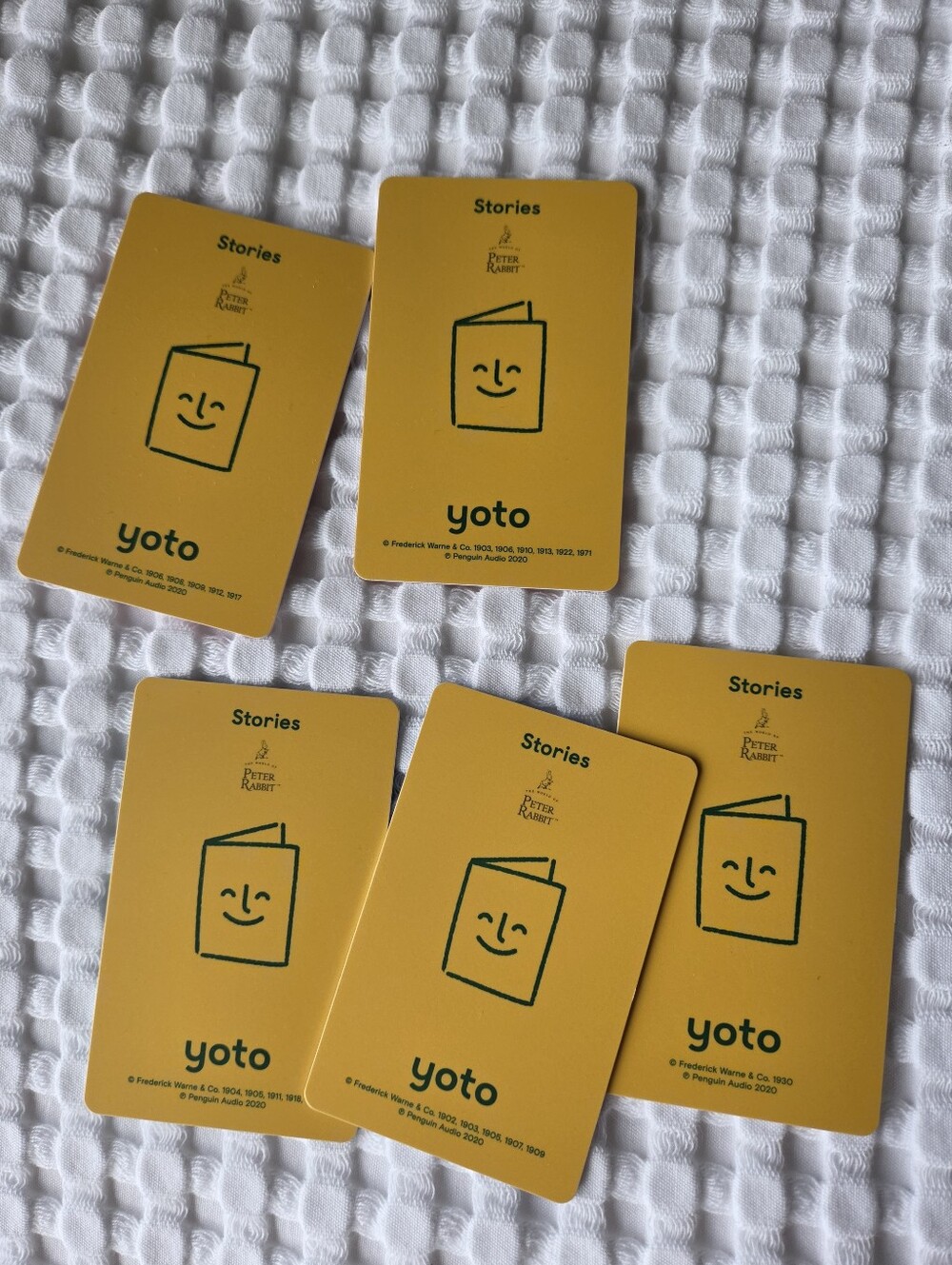 Beatrix Potter Peter Rabbit Yoto Player Cards - Picture 2 of 2